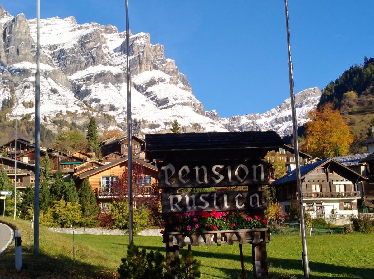 B&B Chalet Rustica Inden, Leukerbad Luaran gambar