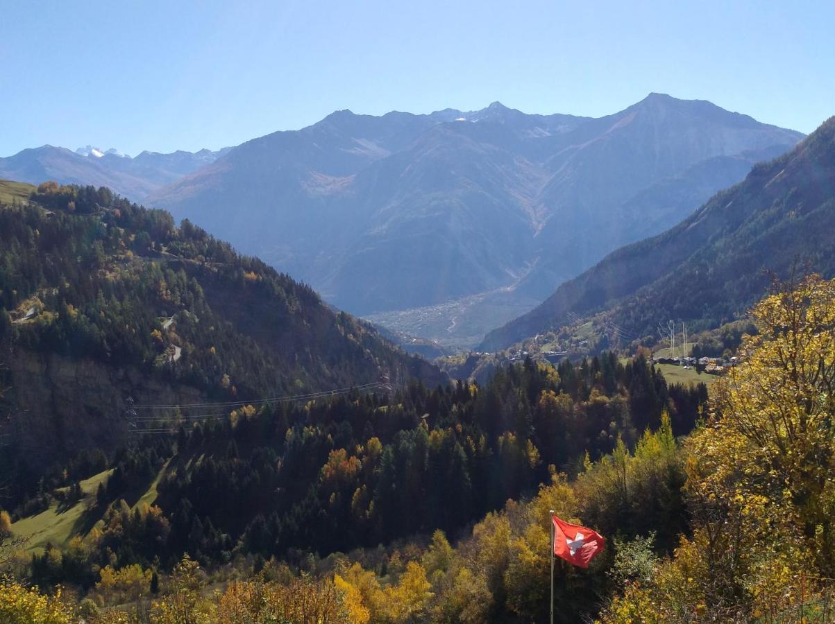 B&B Chalet Rustica Inden, Leukerbad Luaran gambar