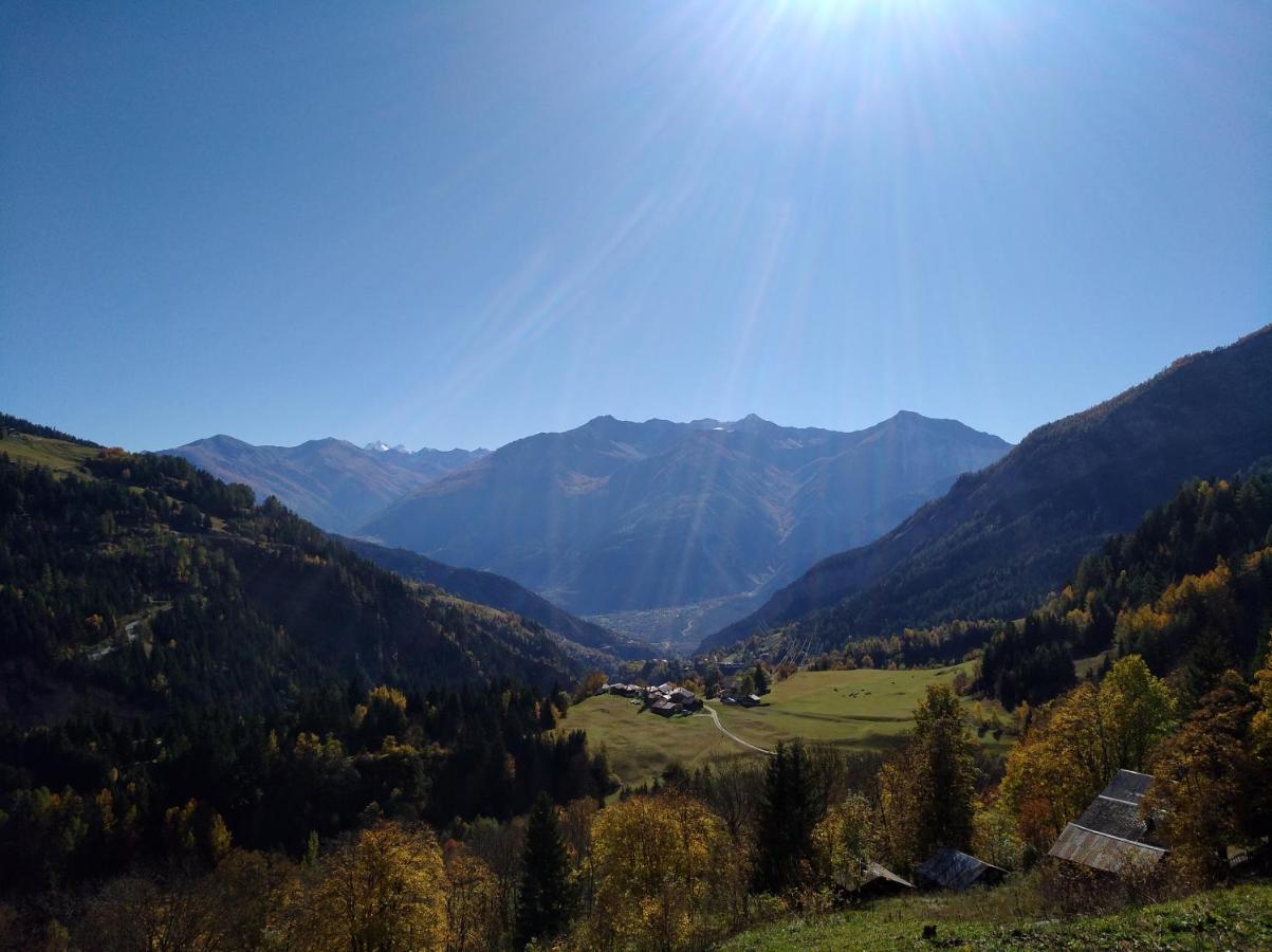 B&B Chalet Rustica Inden, Leukerbad Luaran gambar