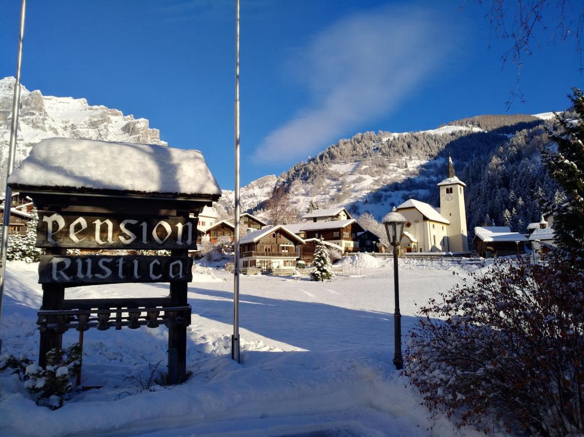 B&B Chalet Rustica Inden, Leukerbad Luaran gambar
