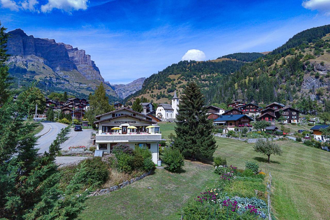 B&B Chalet Rustica Inden, Leukerbad Luaran gambar
