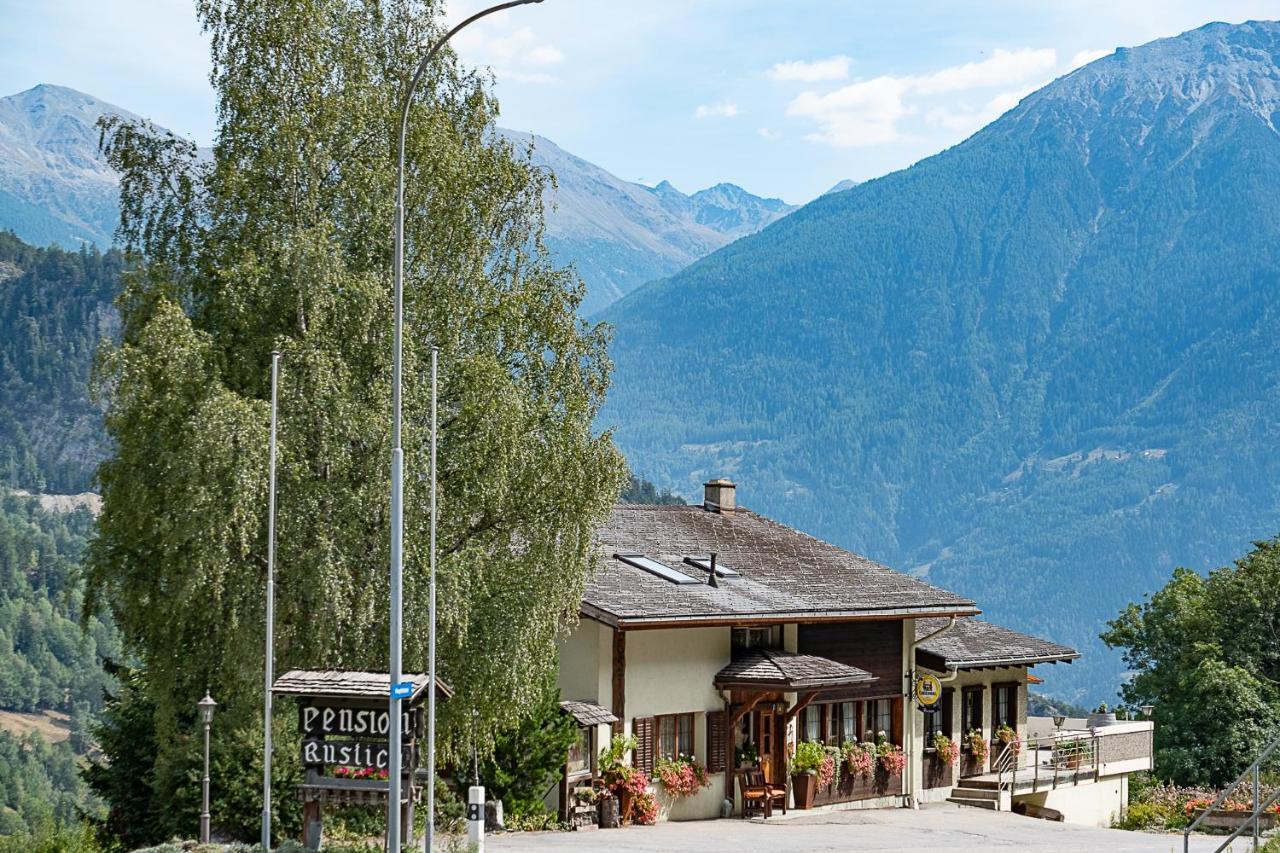B&B Chalet Rustica Inden, Leukerbad Luaran gambar