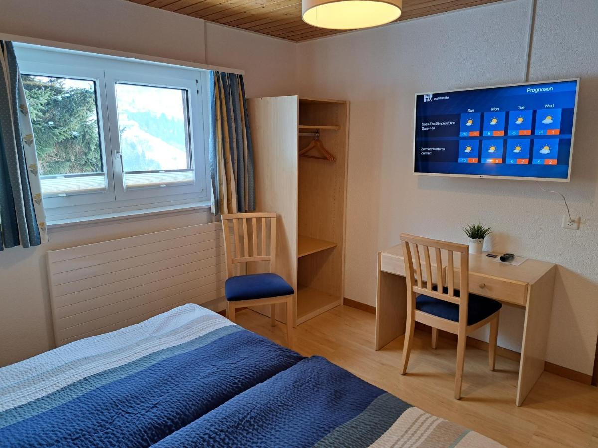 B&B Chalet Rustica Inden, Leukerbad Luaran gambar