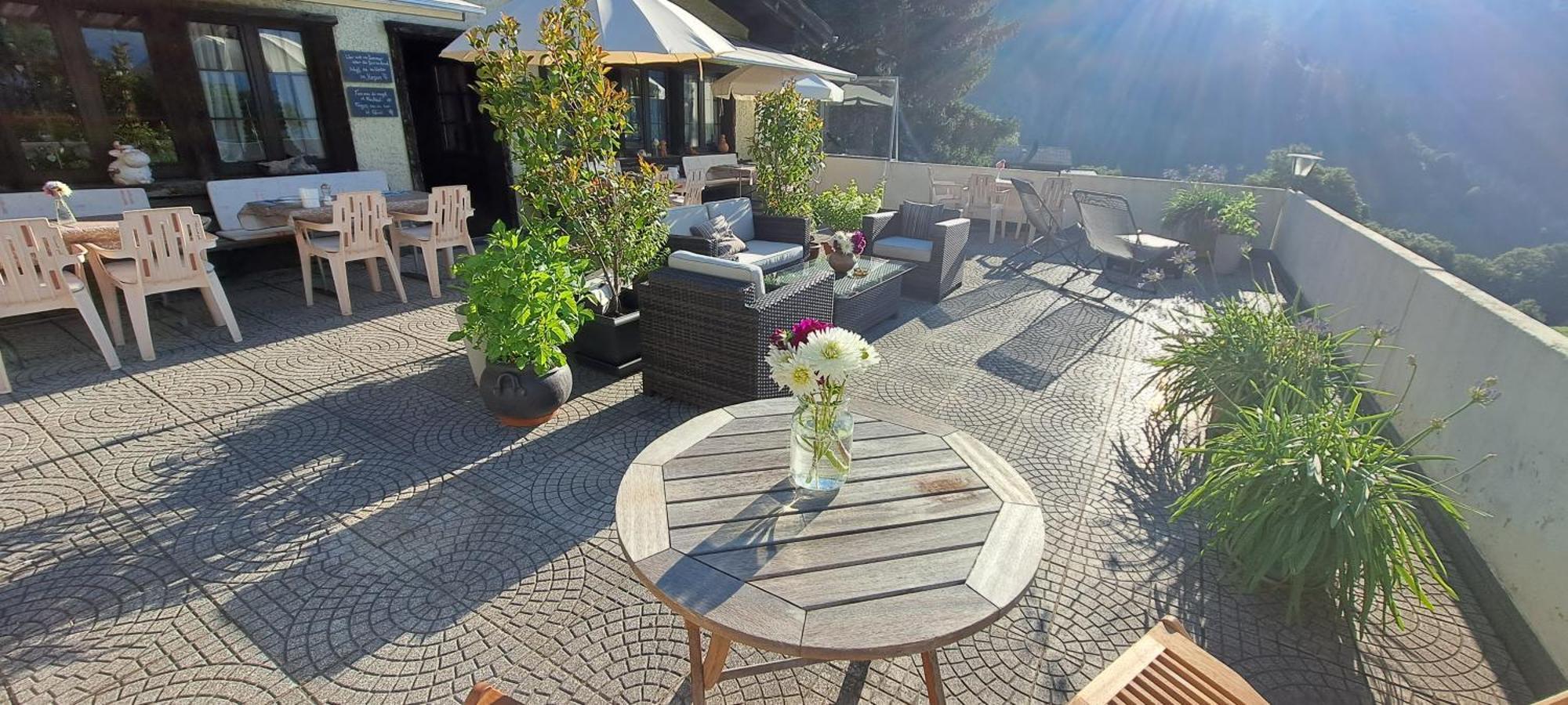 B&B Chalet Rustica Inden, Leukerbad Luaran gambar