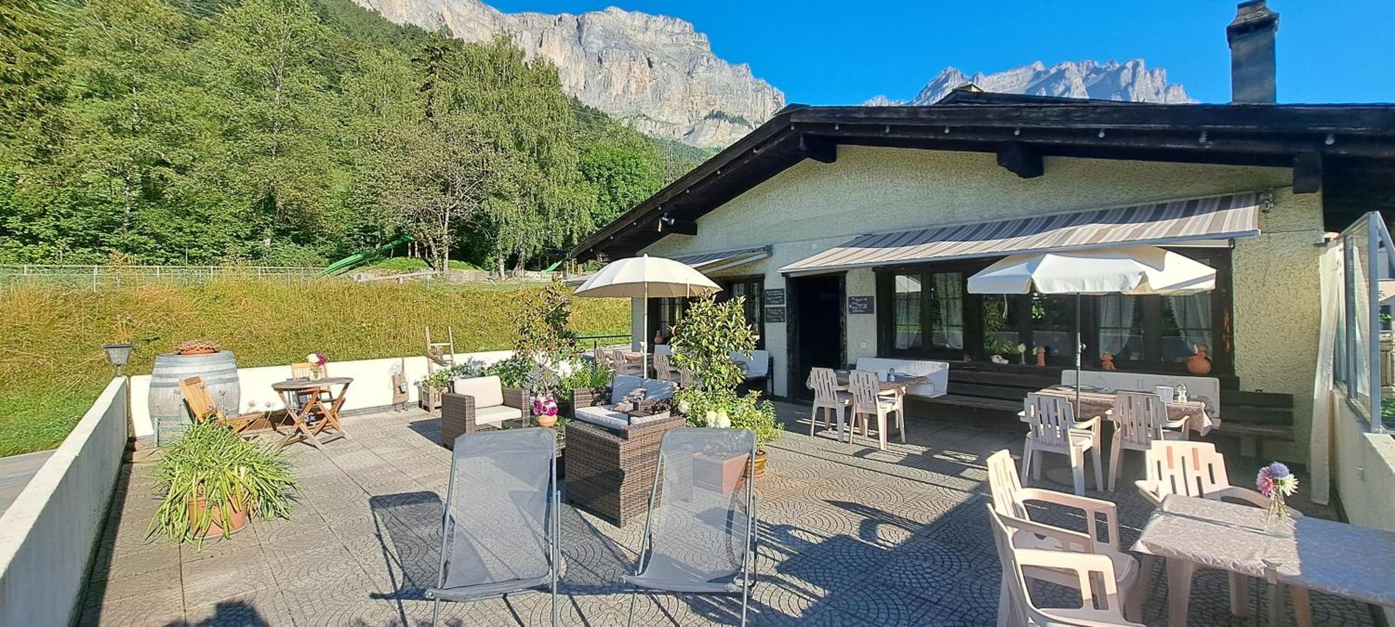 B&B Chalet Rustica Inden, Leukerbad Luaran gambar