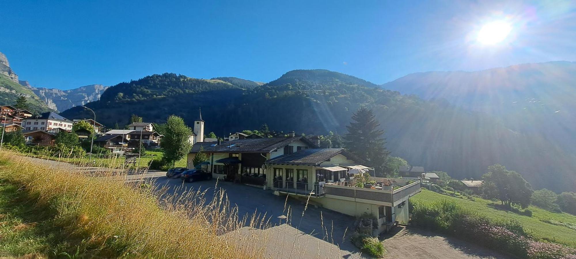 B&B Chalet Rustica Inden, Leukerbad Luaran gambar