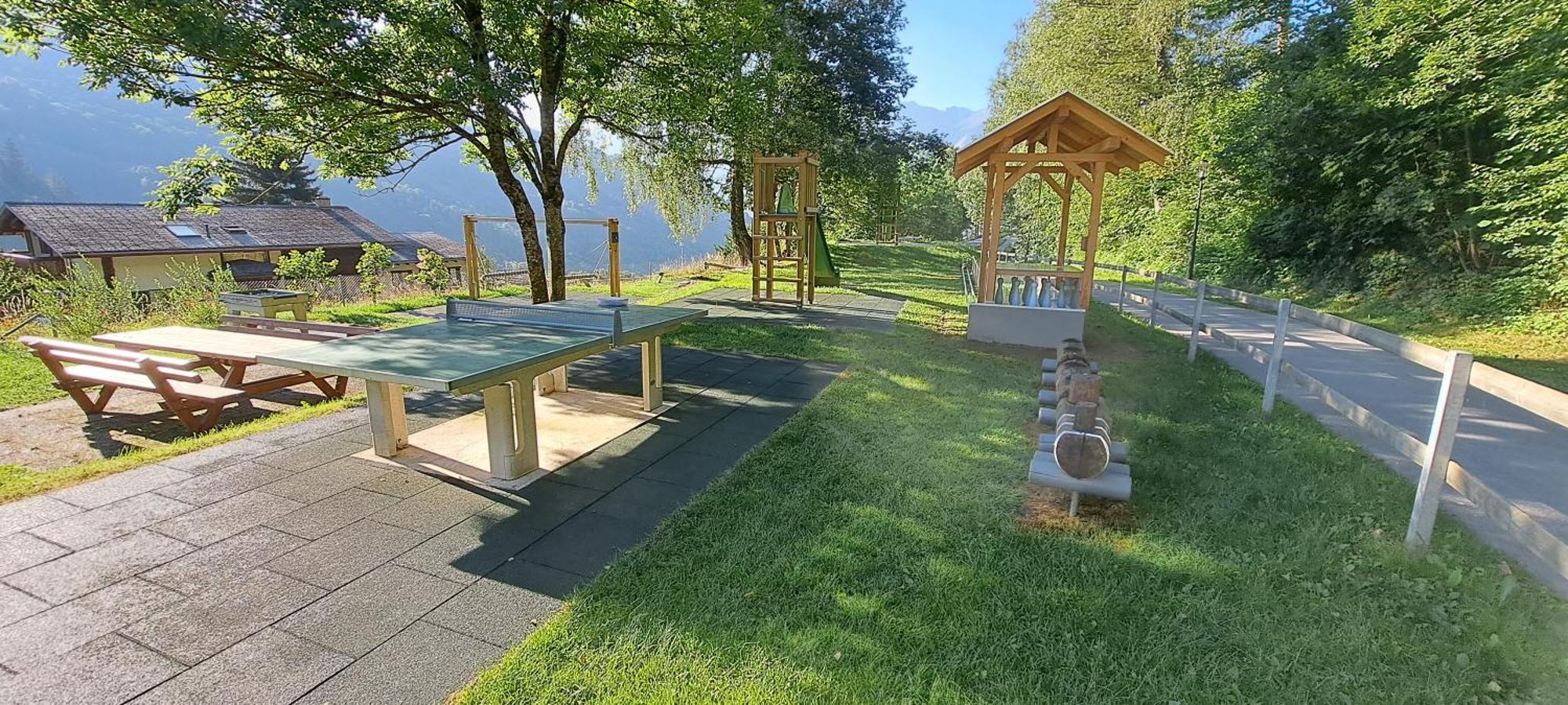 B&B Chalet Rustica Inden, Leukerbad Luaran gambar