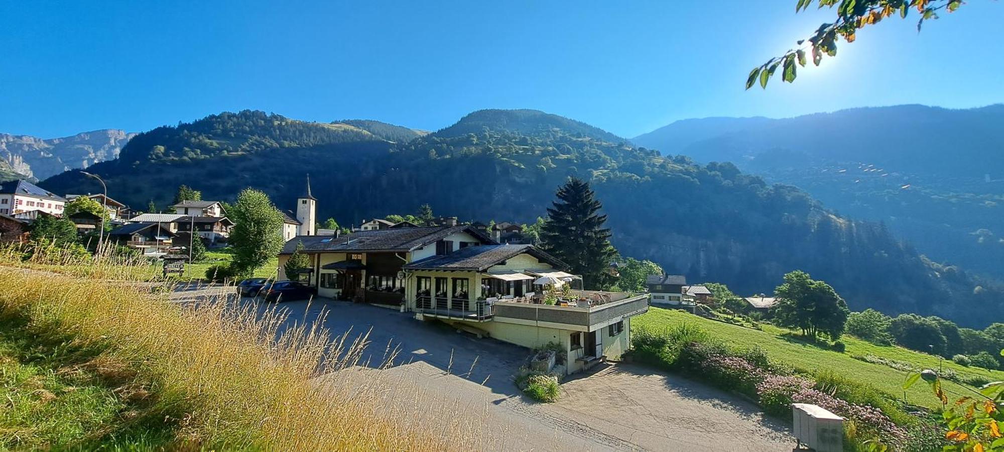 B&B Chalet Rustica Inden, Leukerbad Luaran gambar