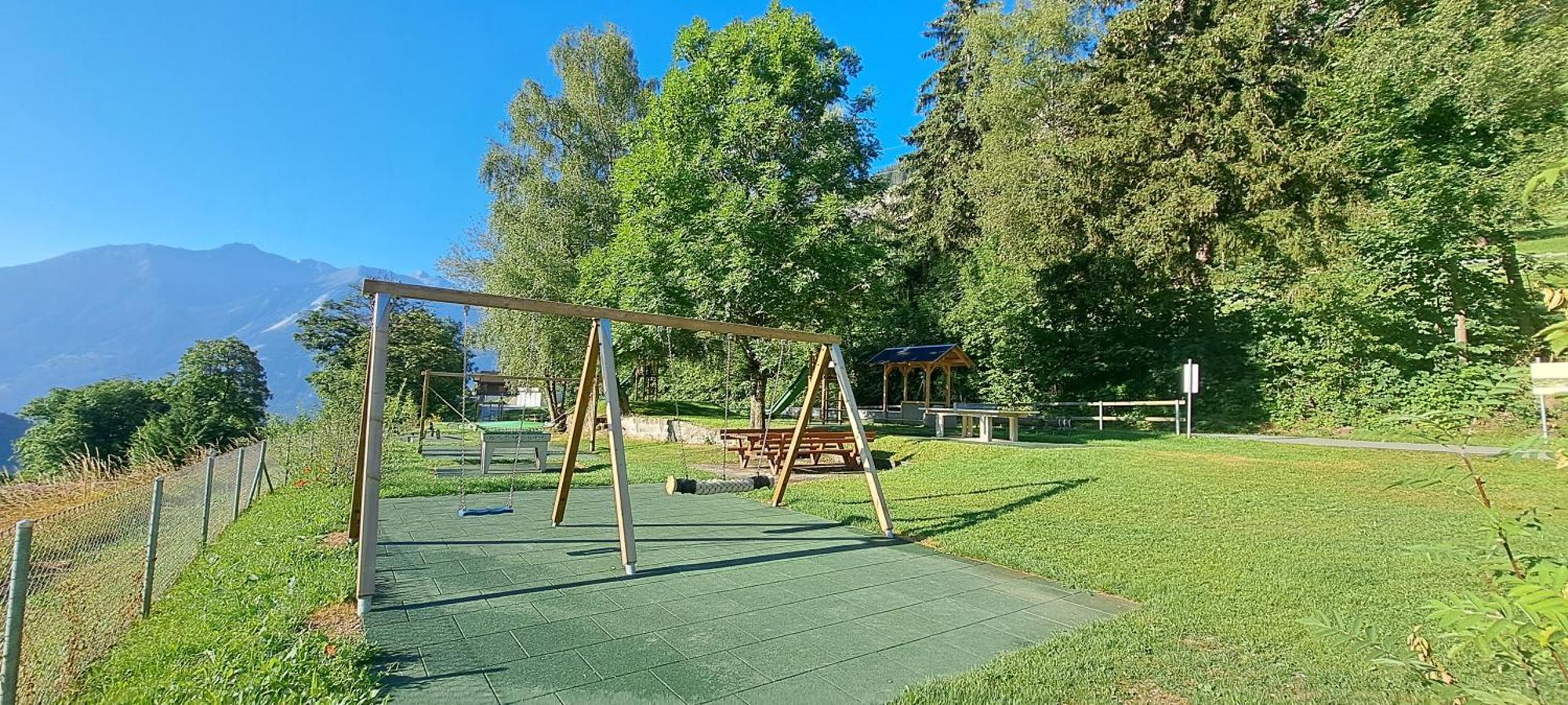 B&B Chalet Rustica Inden, Leukerbad Luaran gambar