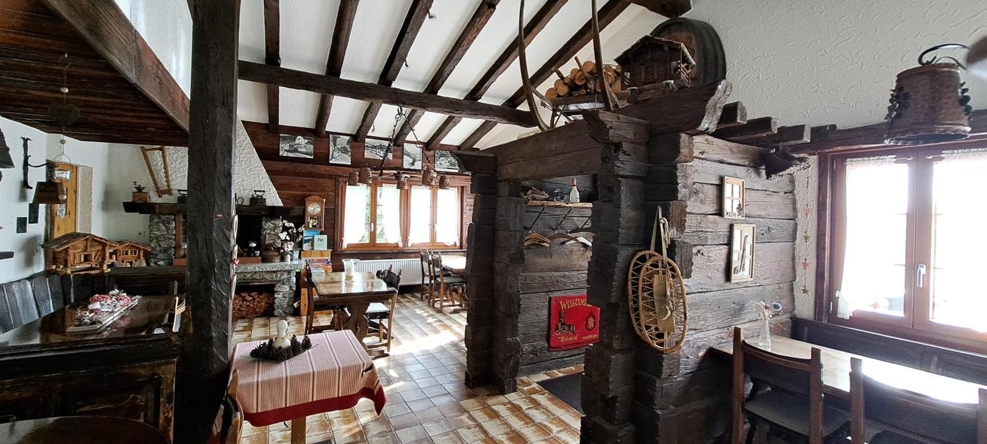 B&B Chalet Rustica Inden, Leukerbad Luaran gambar